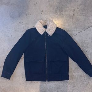 H&M Sherpa Collar Jacket